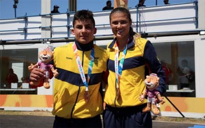 JEUX OLYMPIQUES DE LA JEUNESSE: GABRIELA BOLLE ET JUAN CAMILO RAMÍREZ a suspendu la médaille de bronze au BMX