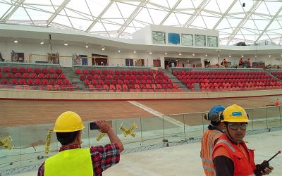 LIMA 2019. AVANCE LA CONSTRUCTION DU VÉLODROME PANAMÉRICAIN