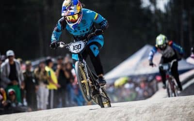 MARIANA PAJÓN CHAMPION PANAMÉRICAIN DE BMX, MÉDAILLANT DIEGO ARBOLEDA BRONZE