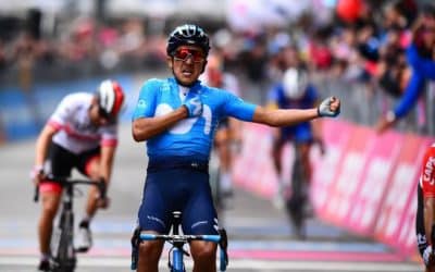 GIRO D&rsquo;ITALIE: RICHARD CARAPAZ RESURGE VICTORIOSO ET MIGUEL ÁNGEL &lsquo;SUPERMAN&rsquo; LÓPEZ ANNONCENT UNE JOURNÉE D&rsquo;ACCIDENT EN FINALE