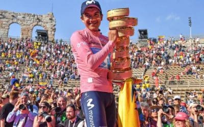 RICHARD CARAPAZ: CHAMPION DU TOUR D&rsquo;ITALIE!