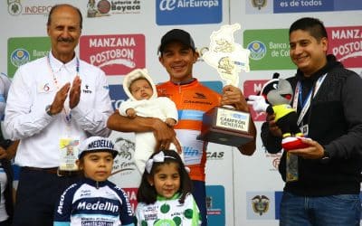 FABIO DUARTE, CHAMPION DE LA VUELTA EN COLOMBIE CASANARE BICENTENARIO COLDEPORTES