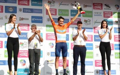 WILLIAM DAVID MUÑOZ GAGNANT DE LA PREMIÈRE ÉTAPE DE LA VUELTA EN COLOMBIE BICENTENARIO CASANARE COLDEPORTES