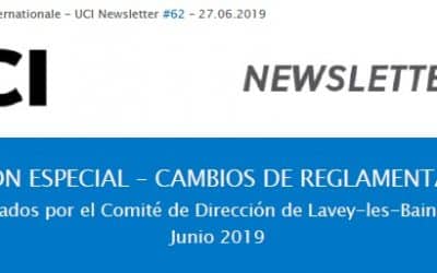 BULLETIN SPÉCIAL: MESSAGE DU PRÉSIDENT DE L’UCI