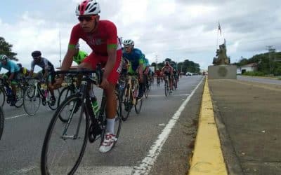 CYCLISTE WIRMER BRAVO À MIRANDA À LA QUATRIÈME ÉTAPE DE TOUR