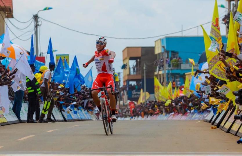 JHONATAN RESTREPO EST RESTE AVEC LA DEUXIEME ETAPE DU RUANDA TOUR