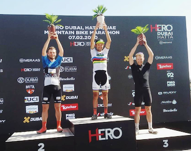 HECTOR LEONARDO PAEZ WON THE HERO OF DUBAI