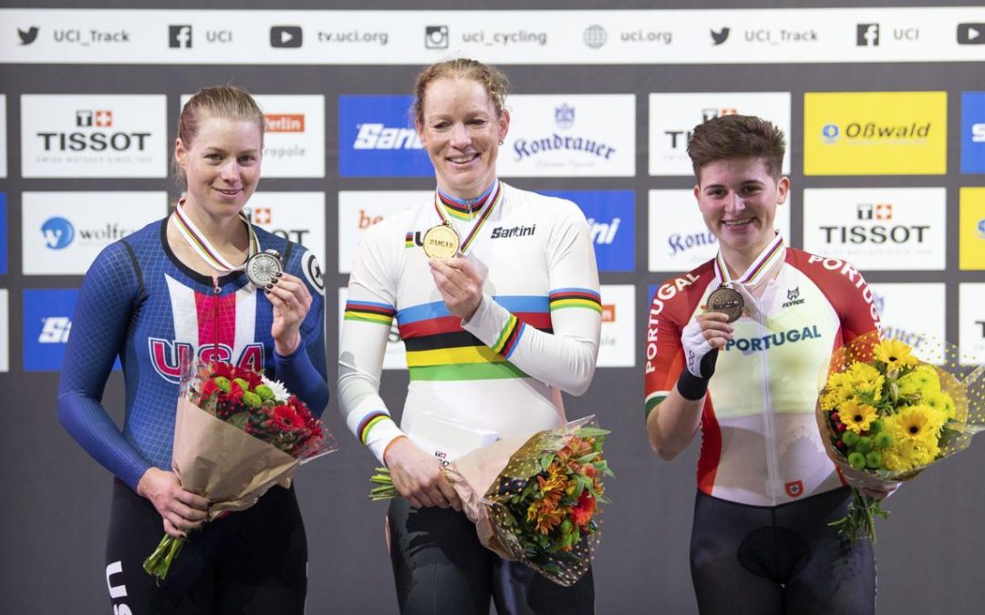 VALENTE WINS FIRST MEDAL FOR TEAM USA AT 2020 TRACK WORLDS