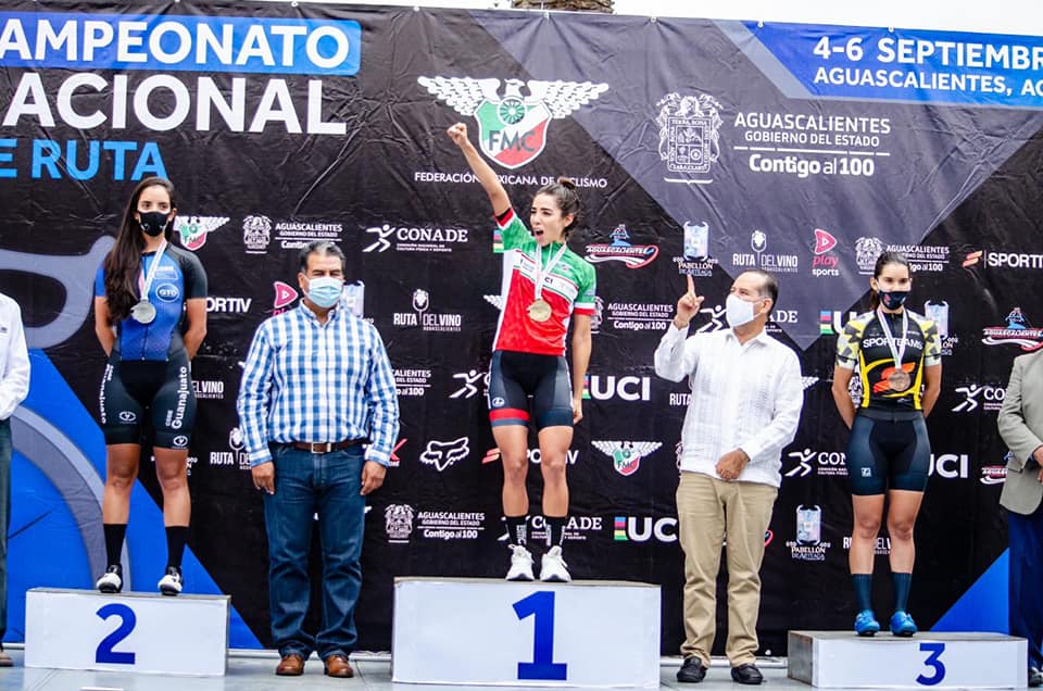 N.C ROAD MEXICO DAY 2º: ANTONIETA GAXIOLA WINS THE ELITE WOMEN ROAD