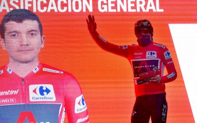 RICHARD CARAPAZ, NOUVEAU LEADER DU VUELTA Á ESPAGNE