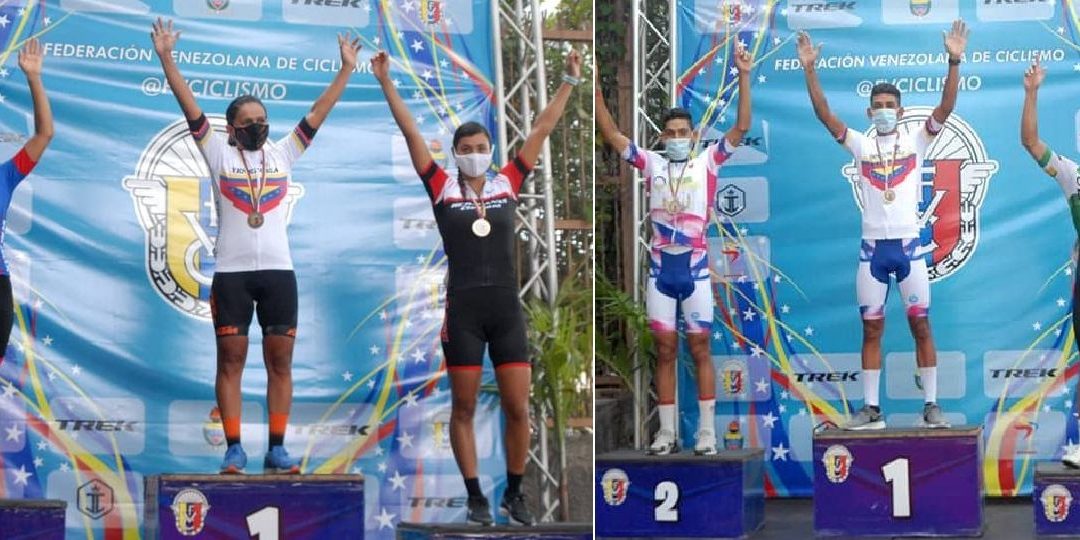 YNGRID PORRAS Y ROBERT SIERRA, CAMPEONES NACIONALES DE RUTA VENEZUELA 2020