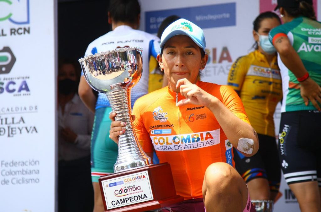 MIRYAM NUÑEZ, CHAMPION DU TOUR DES FEMMES DE COLOMBIE MINDEPORTES 2020