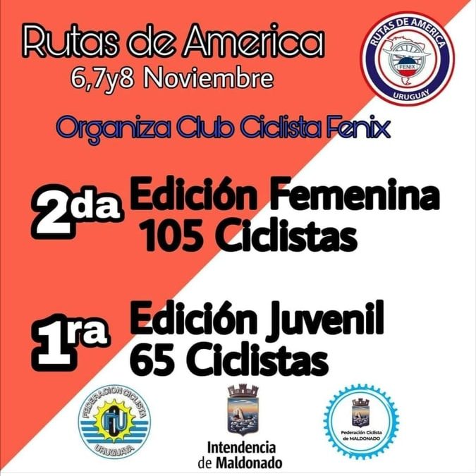 INICIA MAÑANA: 2º EDICIÓN DEL RUTAS DE AMÉRICA FEMENINO EN URUGUAY