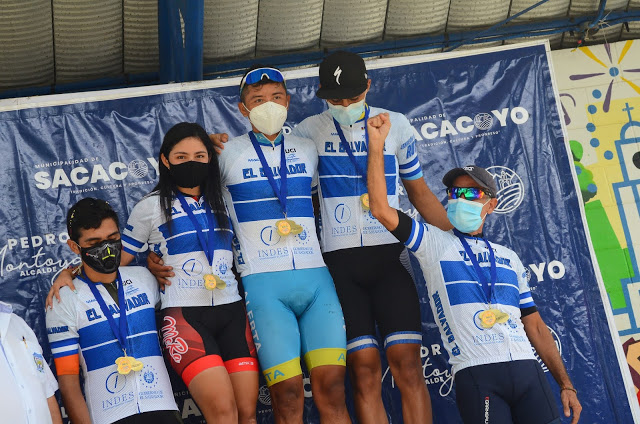 IRÍS DÍAZ Y DAGO JOYA, CAMPEONES NACIONALES DE RUTA, EL SALVADOR 2020