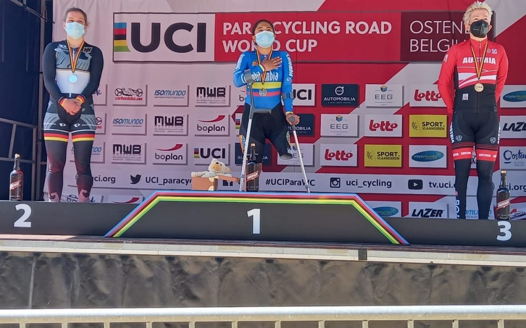 Carolina and Diego, golds in Paracycling World Cup time trial