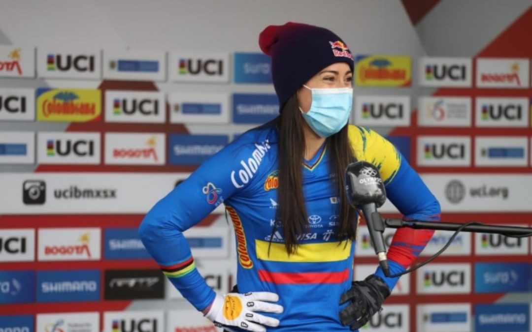 Mariana Pajón profeta en su tierra: ganó Copa Mundo BMX de Bogotá