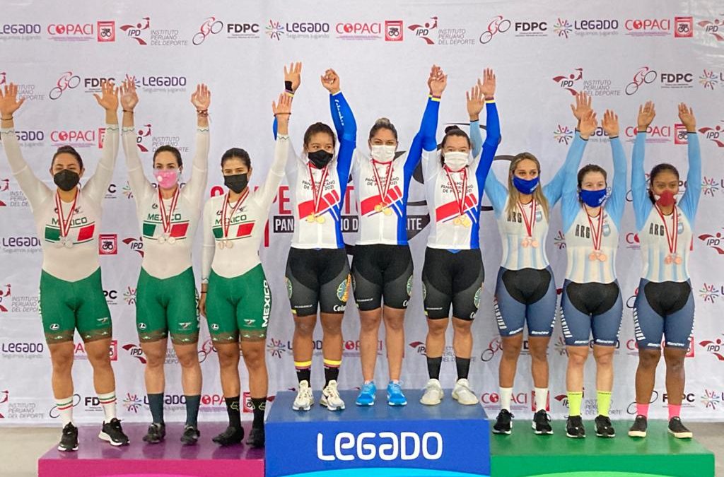 Colombia opens with three golds in Pan American Track