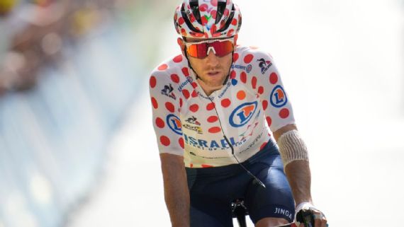 Michael Woods, de Canadá, dijo que viene de una burbuja de ciclistas, la Tour de Francia, para pasar a otra en las faldas del Monte Fuji, en Japón, lejos de la Villa Olímpica. AP Phot