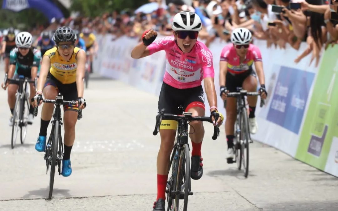 Aranza Villalón no creyó en Lejanías y es la nueva líder de la Vuelta a Colombia