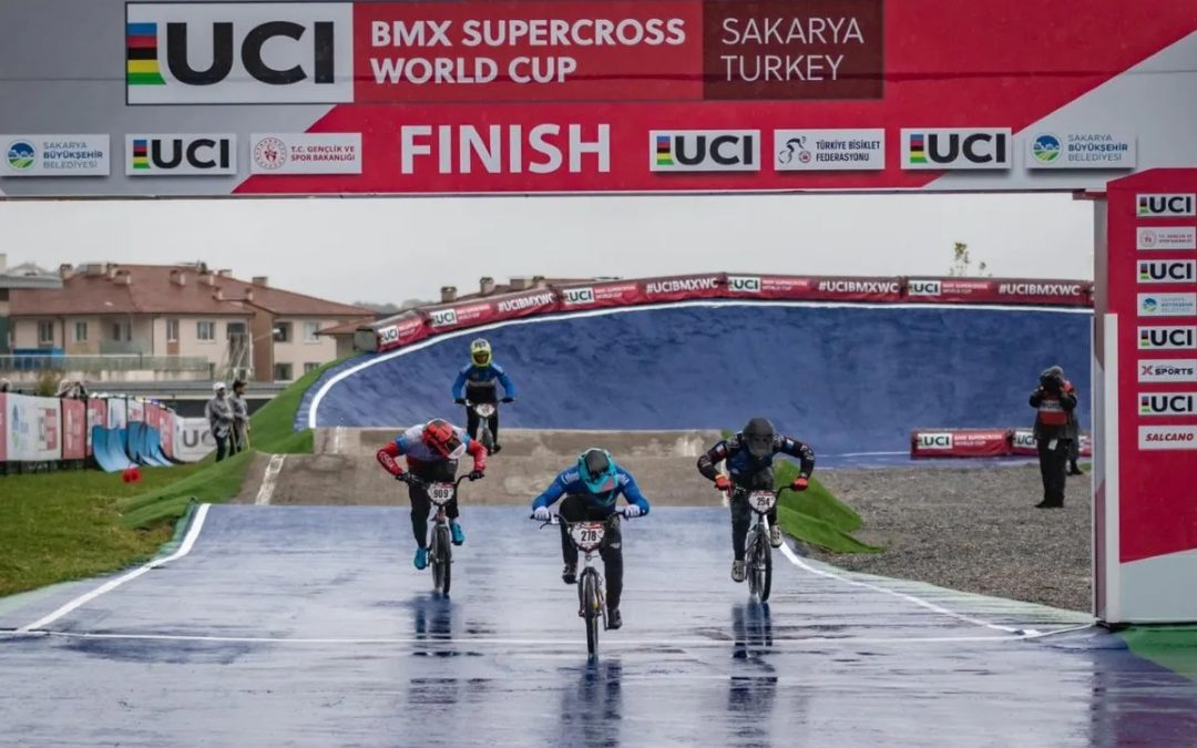 In Turkey, Carlos Ramírez is gold in the BMX World Cup