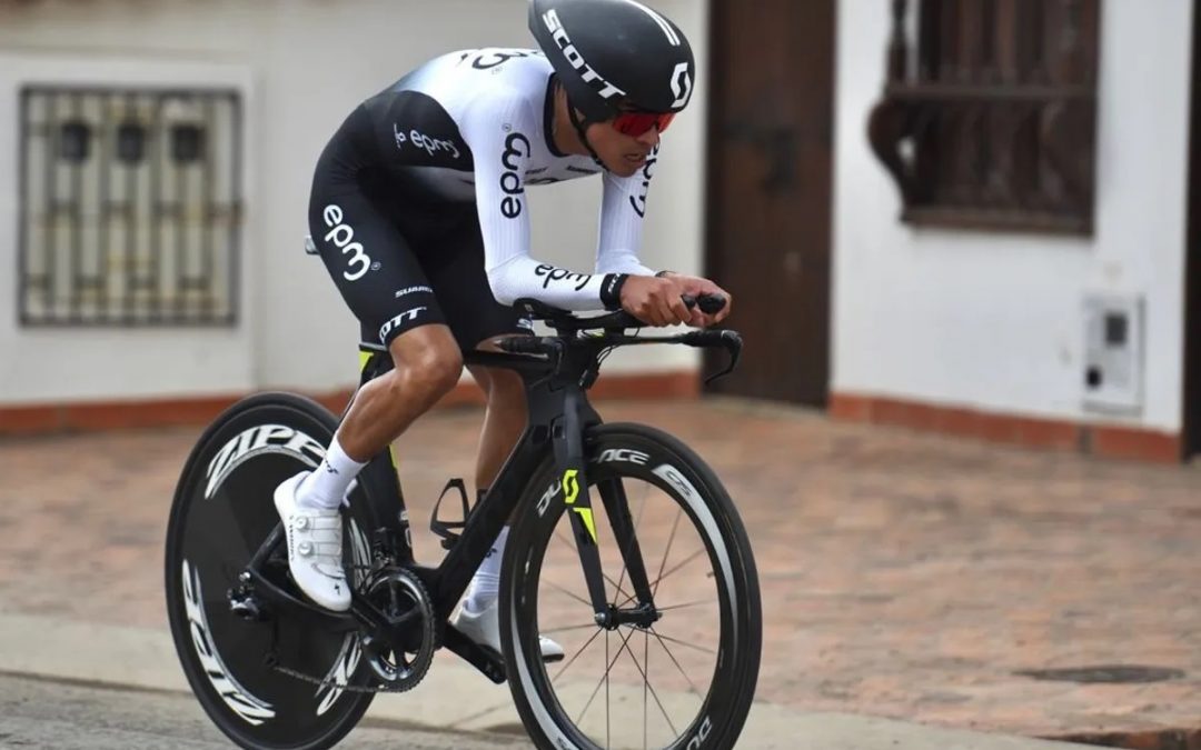 Germán Chaves and Camila Valbuena, the fastest in the prologue of the Tour of Boyacá
