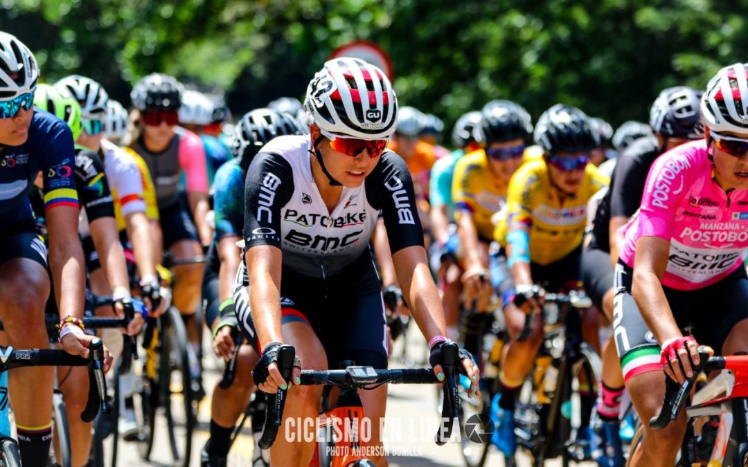 Anet Barrera, de Patobike, entre las cinco mejores de la Vuelta a Colombia