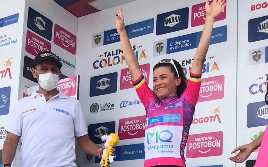 Lilibeth Chacón vence por tercera vez y reina en la Vuelta a Colombia