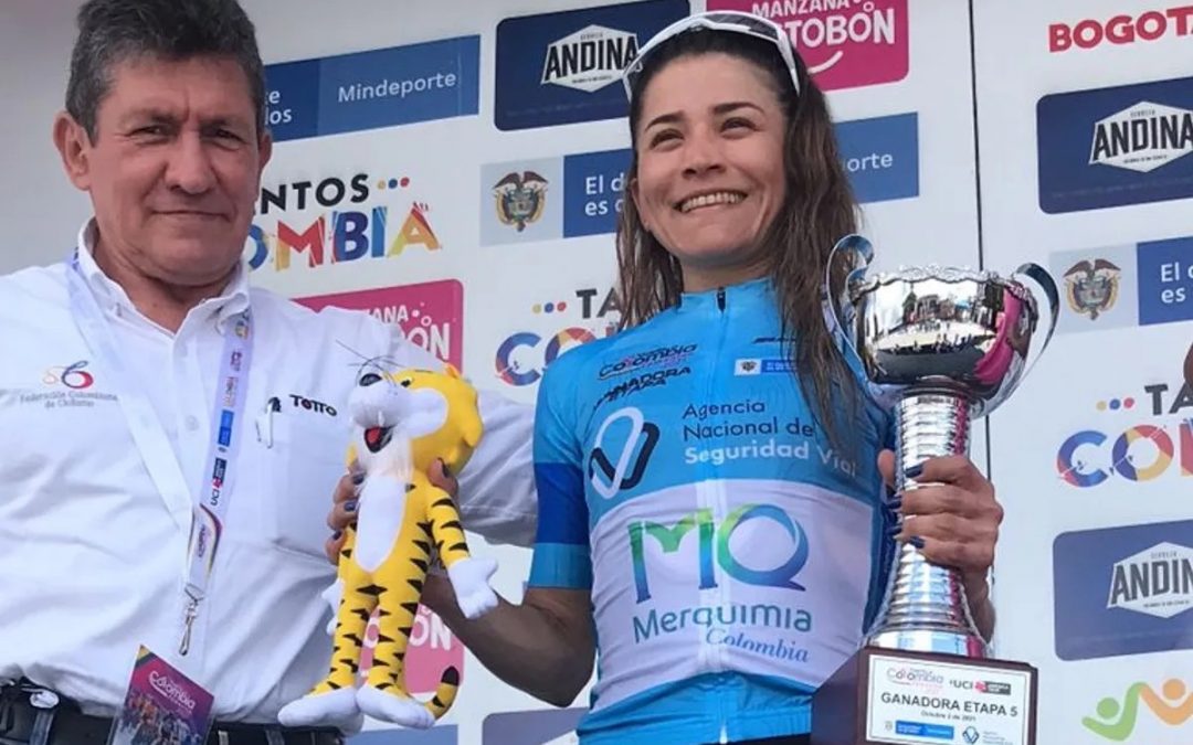 Lilibeth Chacón es la virtual campeona en la Vuelta a Colombia