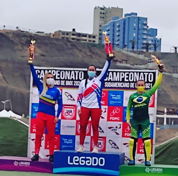 Mariana y Arboleda, monarcas panamericanos de BMX