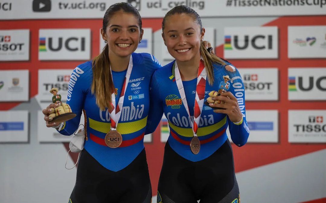 Aquí la selección colombiana de pista a los I Juegos Panamericanos Junior 2021