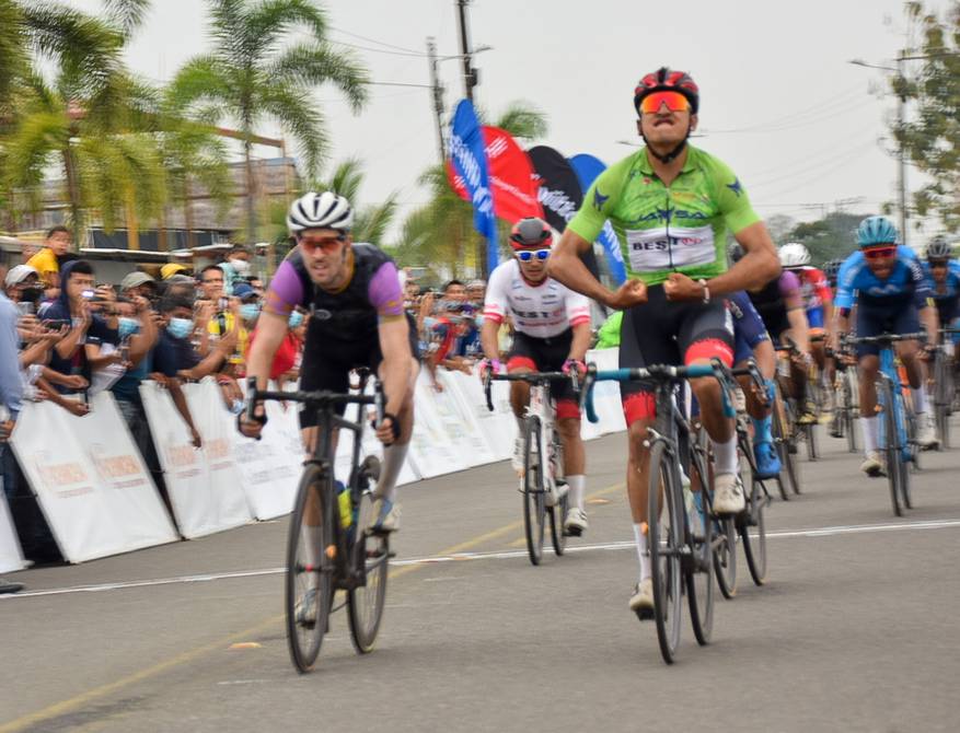 Un sprint de victoria para Sebastián Novoa en Quevedo