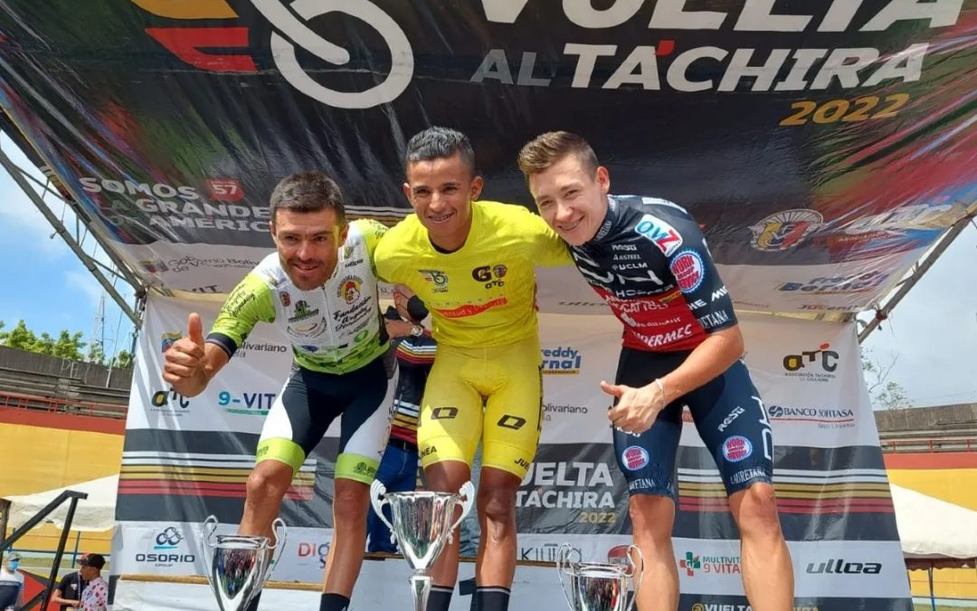 Roniel Campos, tricampeón de la Vuelta al Táchira