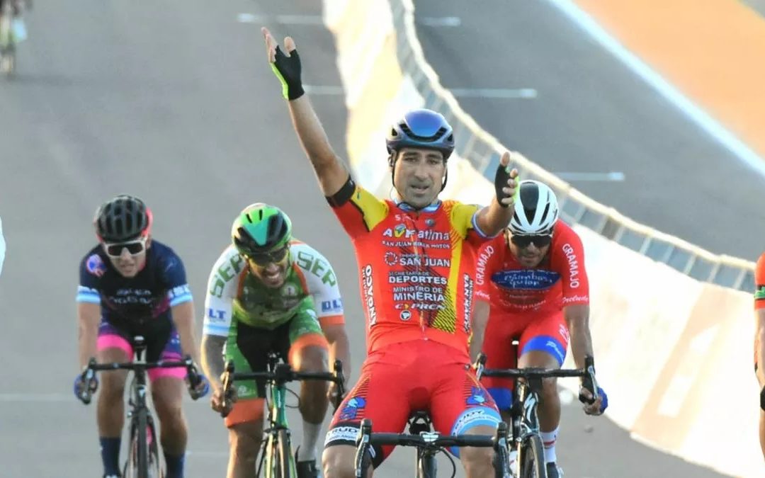 Ricardo Escuela celebrated in the first stage of the Giro del Sol