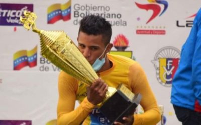 Roniel Campos goes for the triple championship of the Tour of Táchira