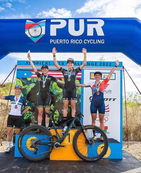 Former mountain biking world champion won the Tropical MTB Challenger in Puerto Rico