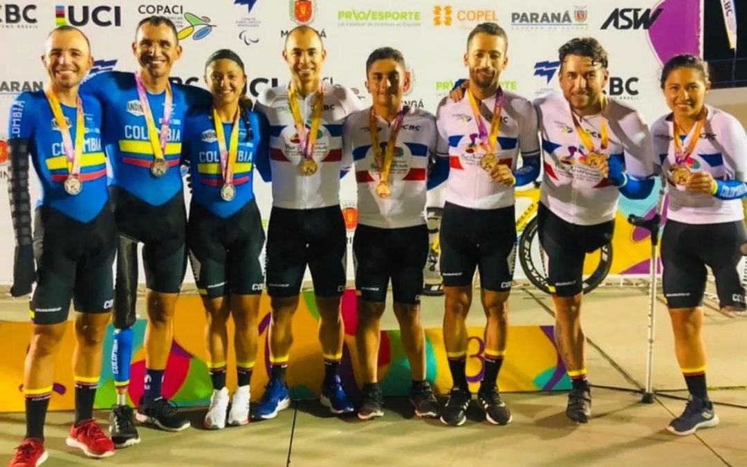 Brazil and Colombia open with four golds in Parapan American Track and Road