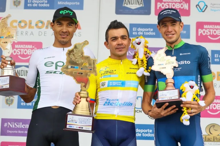 Fabio Duarte, campeón por segunda vez de su Vuelta a Colombia