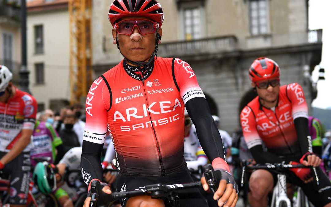 Nairo Quintana frente a Chris Froome en el Tour de Francia 2022