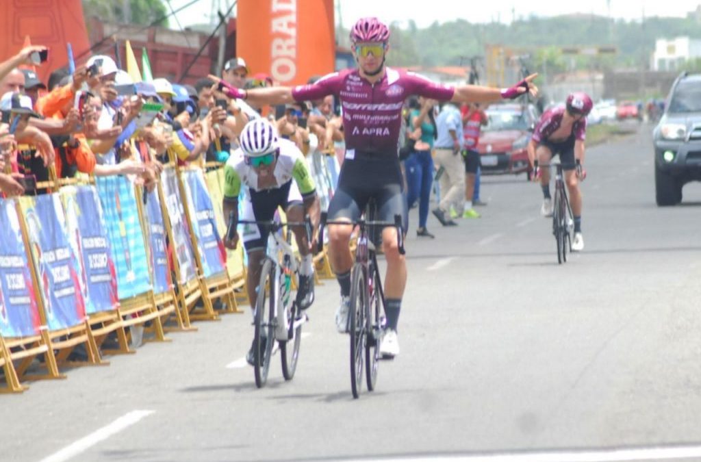 Un invitado, el italiano Stefano Gandin abre con triunfo en la Vuelta a Venezuela