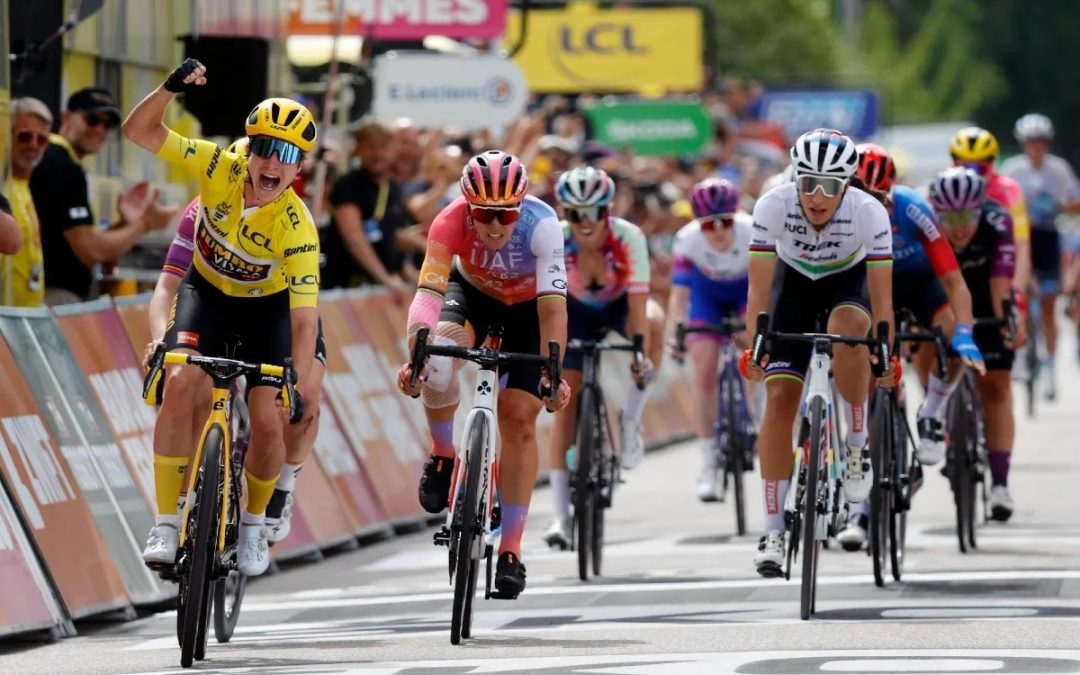 Arlenis Sierra and Paula Patiño climb positions in the general classification of the Women’s Tour de France 2022