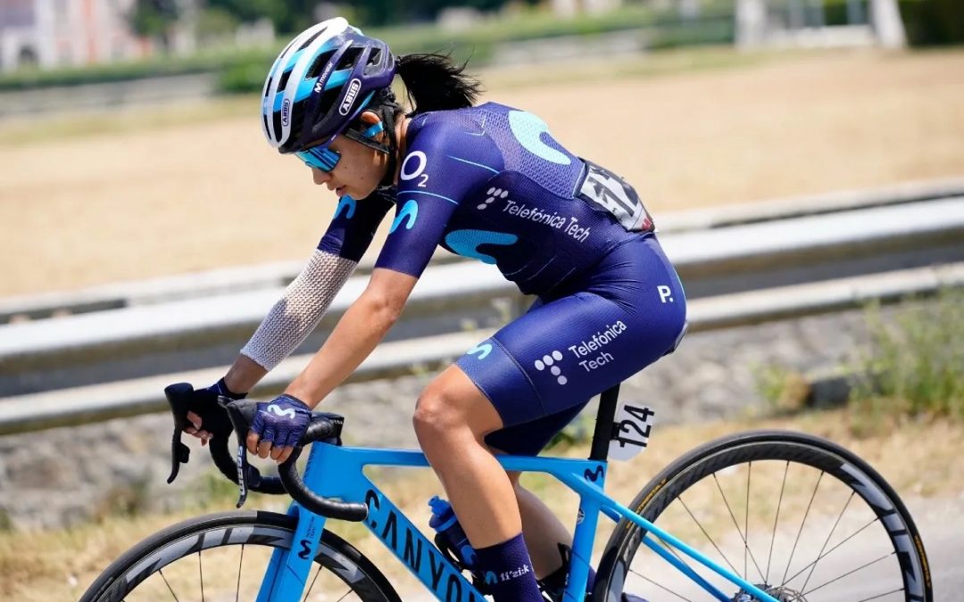 Paula Patiño, la mejor latinoamericana del Giro de Italia tras la séptima jornada