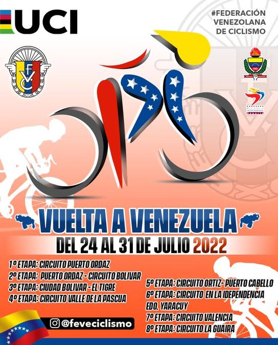 The Tour of Venezuela will start in Puerto Ordaz