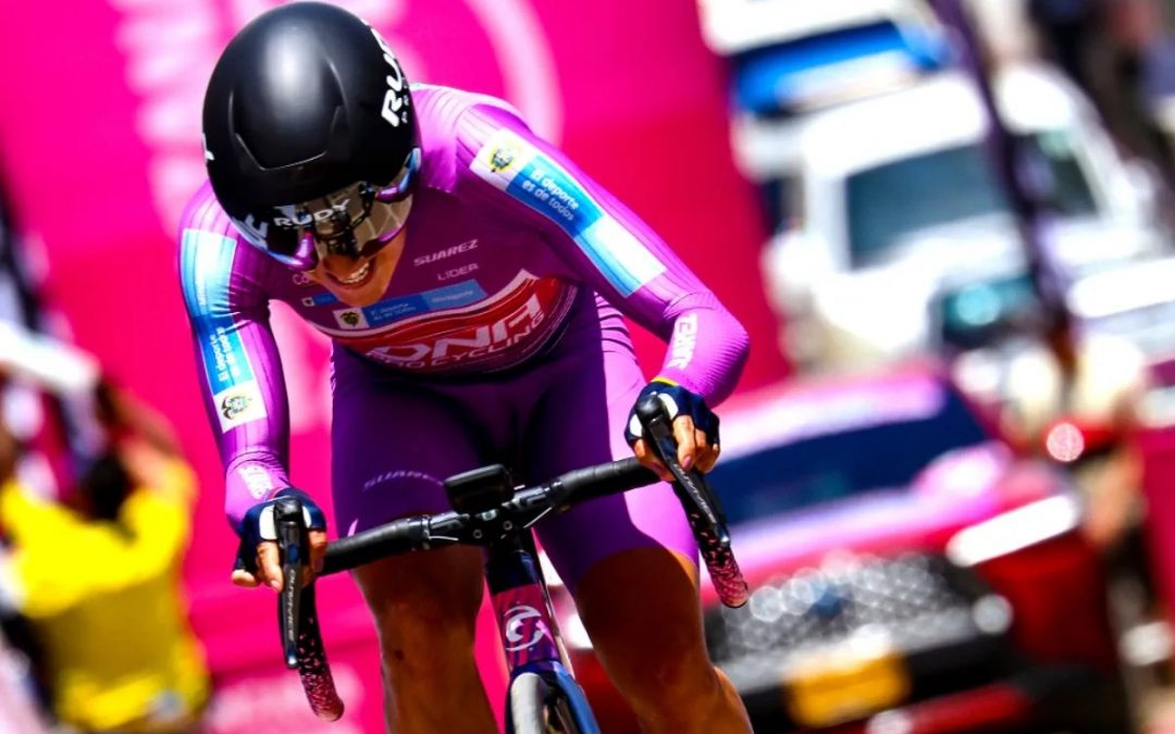 Diana es también la mejor en la crono de la Vuelta a Colombia Femenina