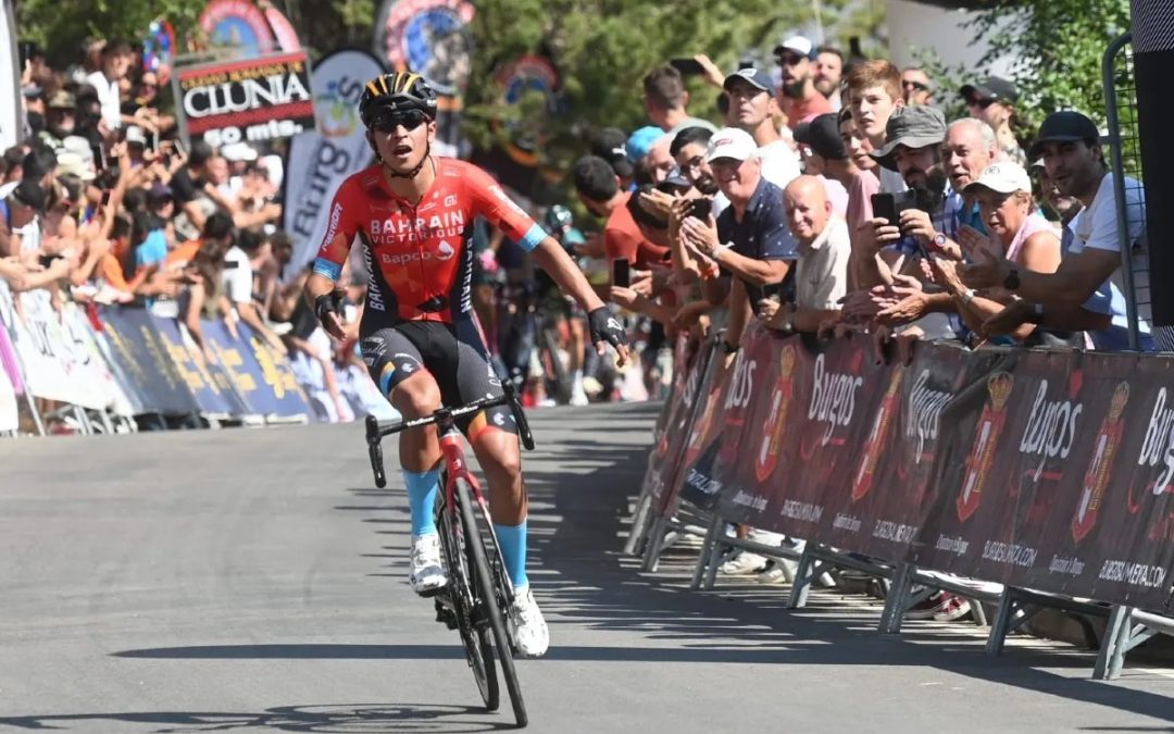 Colombiano Santiago Buitrago ganó la etapa inaugural de la Vuelta a Burgos