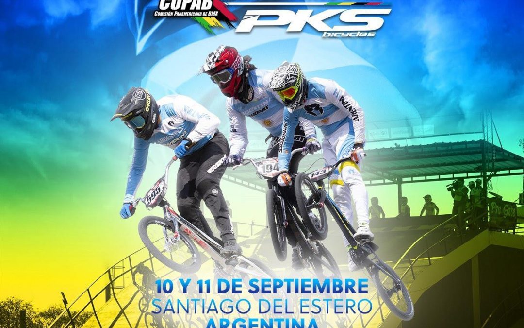 Panamericano BMX Racing llega a Santiago del Estero 10 y 11 de septiembre