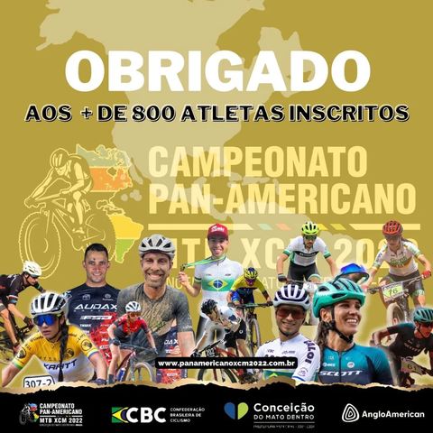 More than 800 cyclists in the Panamerican Mountain Bike Marathon in Minas Gerais