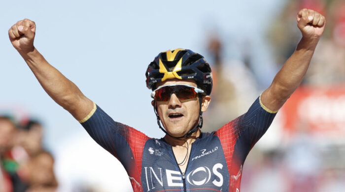 El mejor día de América en la Vuelta a España: Carapaz ganó, Miguel Ángel López segundo