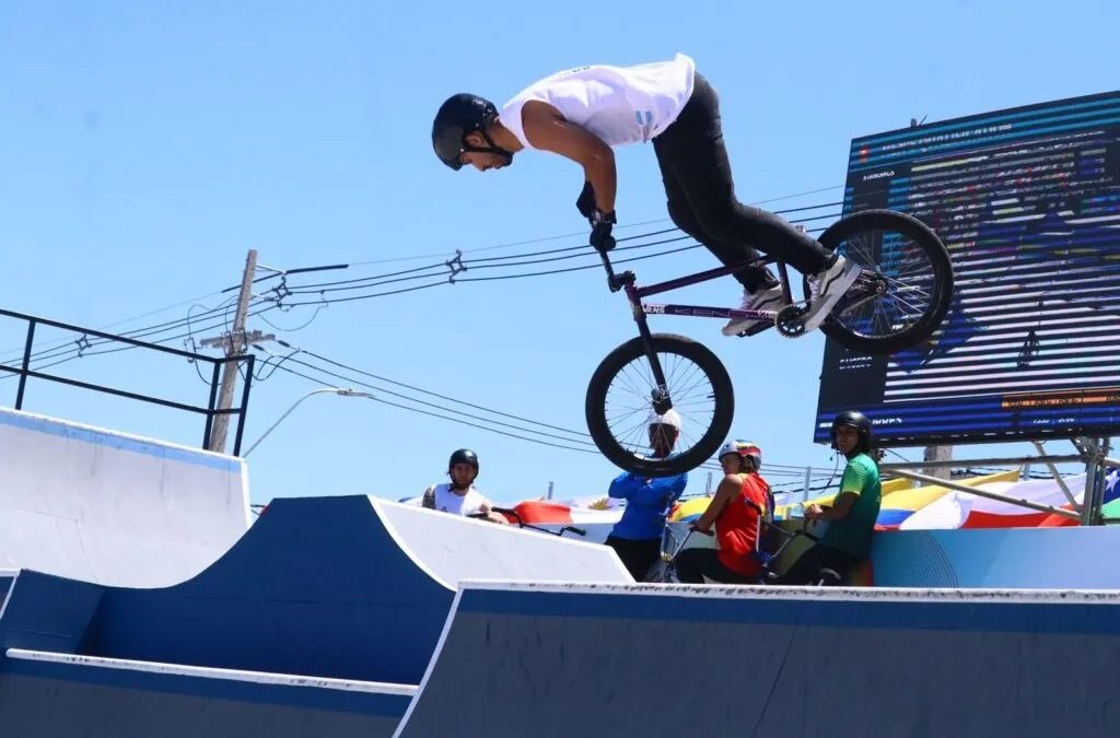 It’s time for BMX Freestyle at the South American Games in Asunción