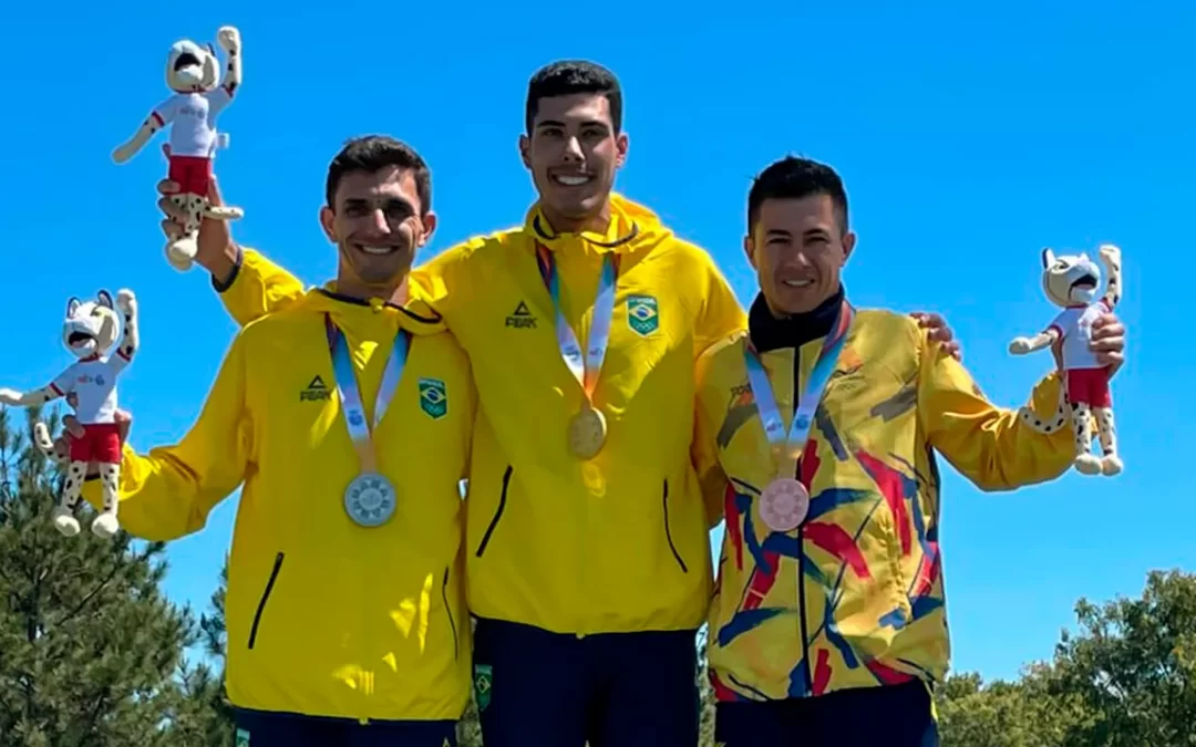 Brasil hizo el doblete en cross country olímpico de Asunción 2022