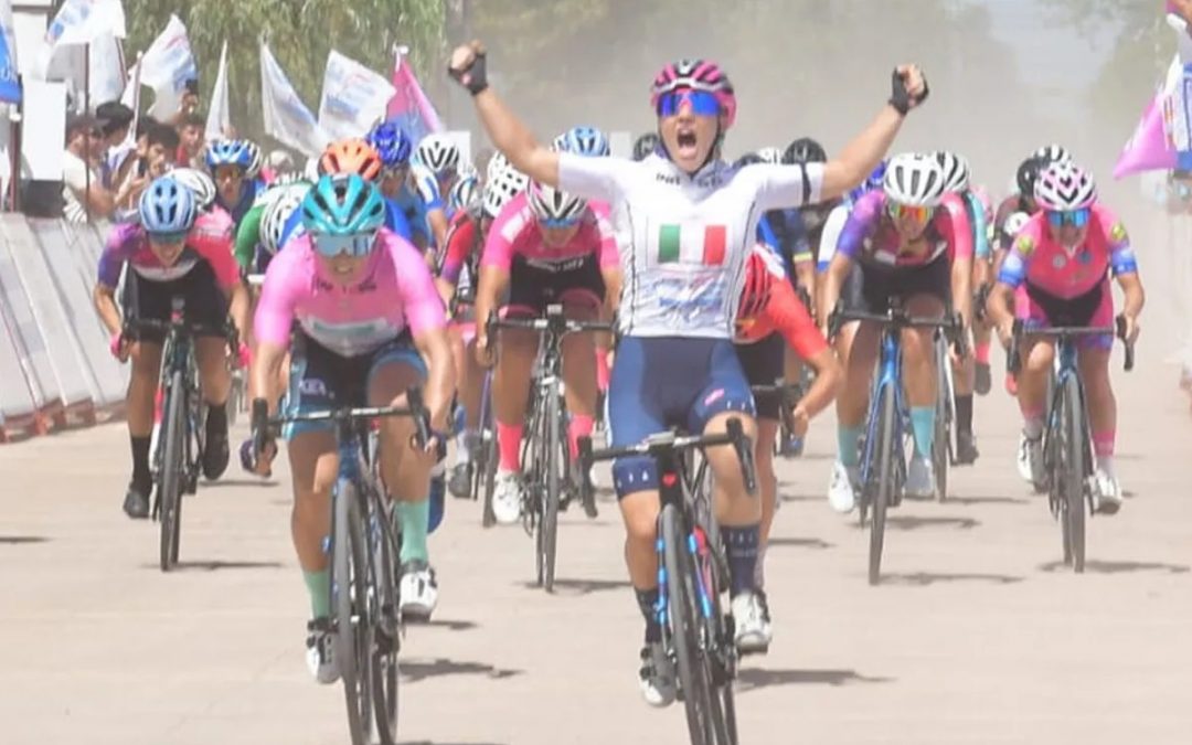 Valentina Basilico took revenge in the second stage of the Vuelta Internacional a Formosa